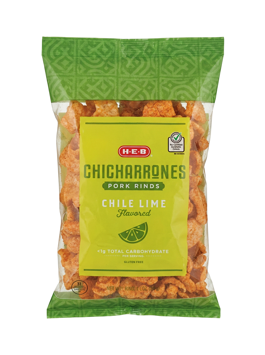 HEB Chicharrones Chile Lime