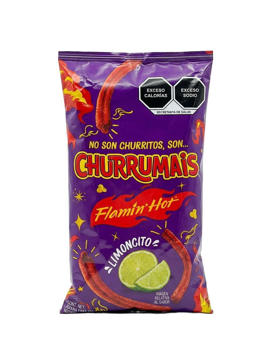 Churrumais Flamin Hot Limoncito
